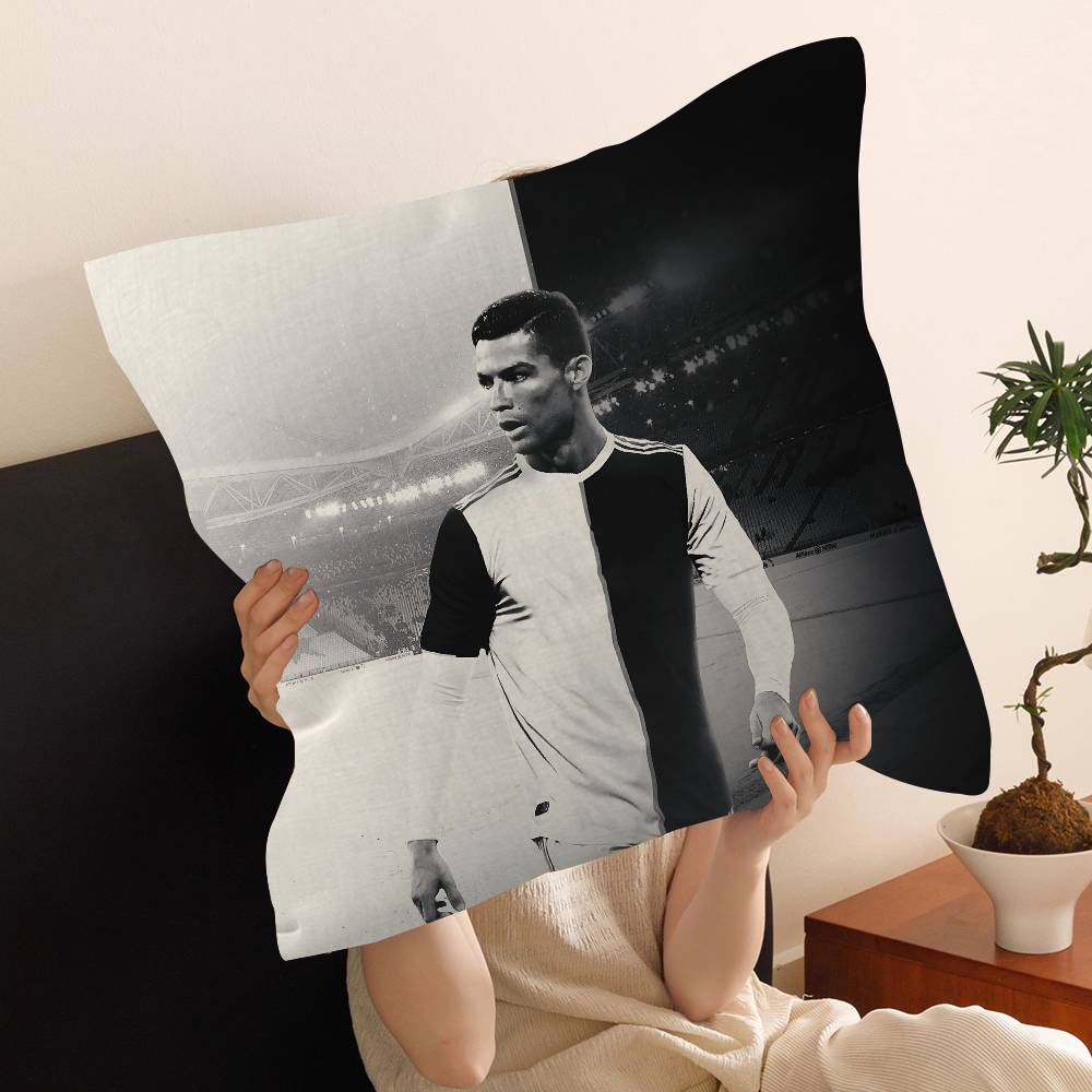 Football Star Number Personalized Pillow Cover Kids Bedroom Wild Party Decor Pillowcase kid Birthday shower Gift