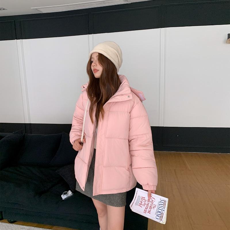 Sports simple cotton-padded clothes women's short models new cotton-padded clothes bread clothes loose cotton-padded jackets winter jacket tide
