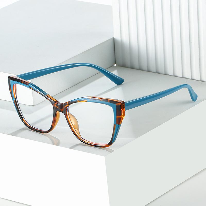 Oversized Cat Eye Women Glasses  Fashion Ultralight Blue Light Blocking Eyewear New Original Computer Spectacles