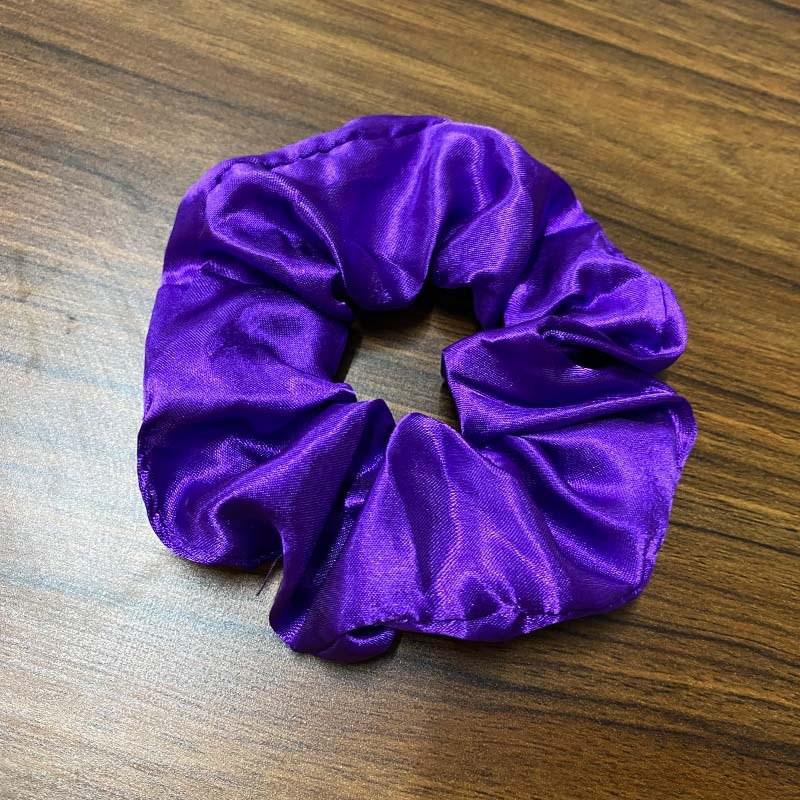 LED Light-Up Large Intestine Hair Scrunchie - Women's Shiny Nightclub Elastic Flower Headband for Parties and Christmas