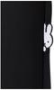 Miffy Polyurethane Flat Black Face [Sifre] Pouch,