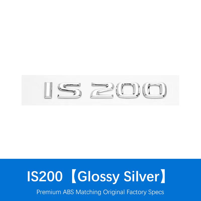 WQB1 Car trunk letter sticker Accessory For Lexus IS250 ES200 ES240 ES250 ES300 ES350 IS200 IS300 NX200t NX300 RX270 RX300 RX350