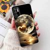 For Redmi Note 10 5G Case Fashion Rose Bow Soft Silicone TPU Back Cover For Xiaomi POCO M3 Pro 5G 6.5" Shockproof Phone Cases