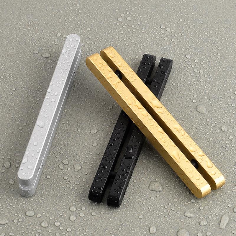 Uchwyt do drzwi przesuwnych szafa drzwi stodoły łazienka szklane drzwi uchwyt jedna para Przyklej Użyj taśmy dwustronnej