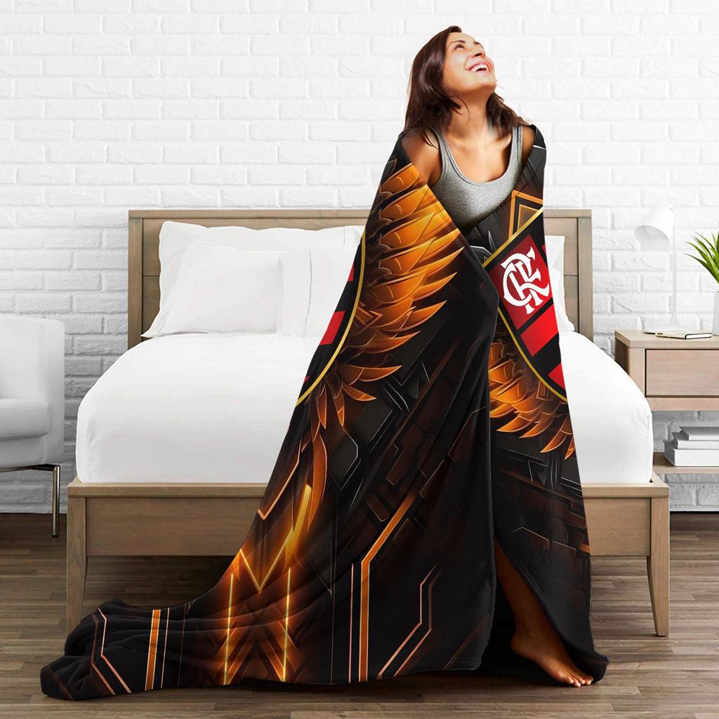 Flamengos Flannel Blanket Winter  Soft Warm Throw Blanket for Kids Adult Living Room Print Bedspread Sofa Bed Cover