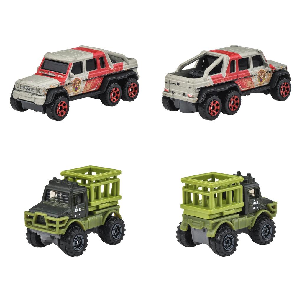 Matchbox Jurassic World Basic Car Vehicle Ages Toy, 24-Car Box, 3+, Multi-Purpose, 986B-JGL59