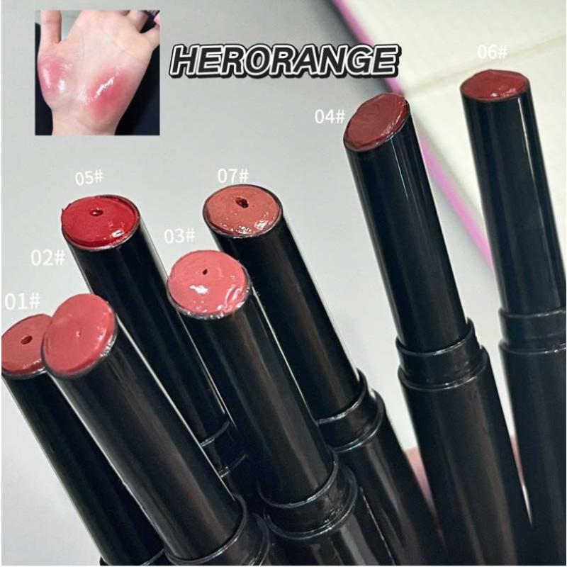 Spiegelglas Gelee Fester Lipgloss Pfirsich Lippenstift Feuchtigkeitsspendender Klarer Wasser Lipgloss Feuchtigkeitsspendender Lip Tint Make-up Koreanische Kosmetik