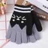 Cute Kitten Winter Warm Gloves