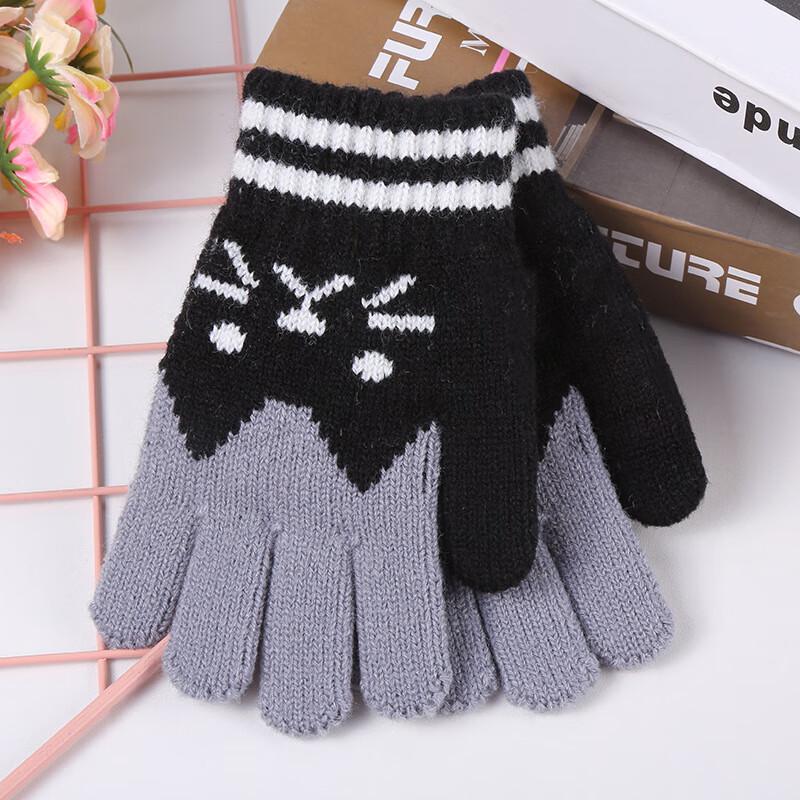 Cute Kitten Winter Warm Gloves