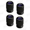 Aluminum For ST Logo Ford Focus Fiesta Mondeo Ecosport Puma Bronco C-MAX Hybrid 4pcs Car Decor Wheel Tire Valve Caps Stem Cover