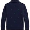 Polo Ralph Lauren Sweatshirt FW25 Logo Small Pony Embroidery Quarter-Zip Long Sleeve Fleece Kids Tops 323979422-001