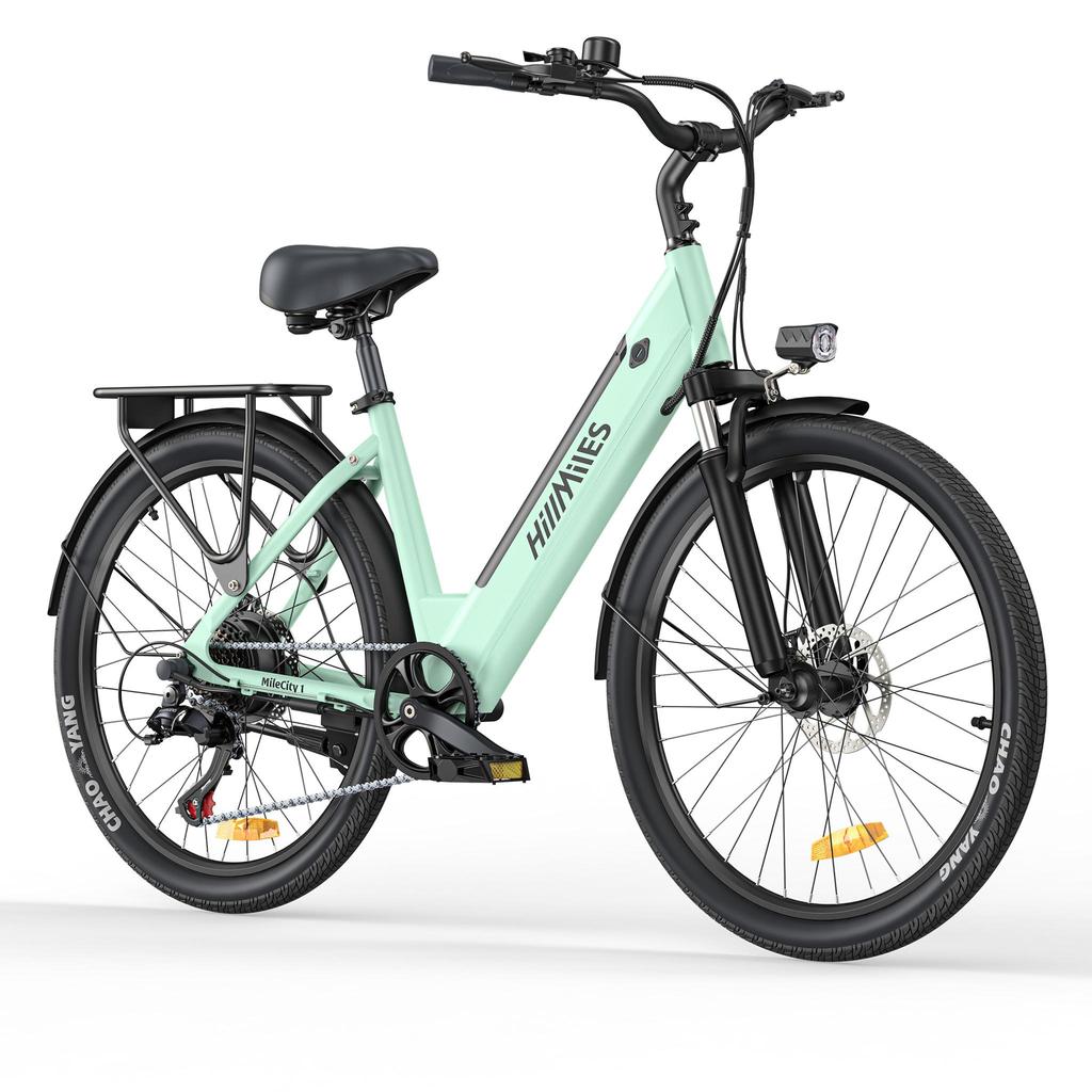 HillMiles MileCity 1 Urban Commuter E-Bike 250W 36V13Ah 26 Inch Tires With IP65 &120 Kg Load City Environmental Friendly Electric Bicycle