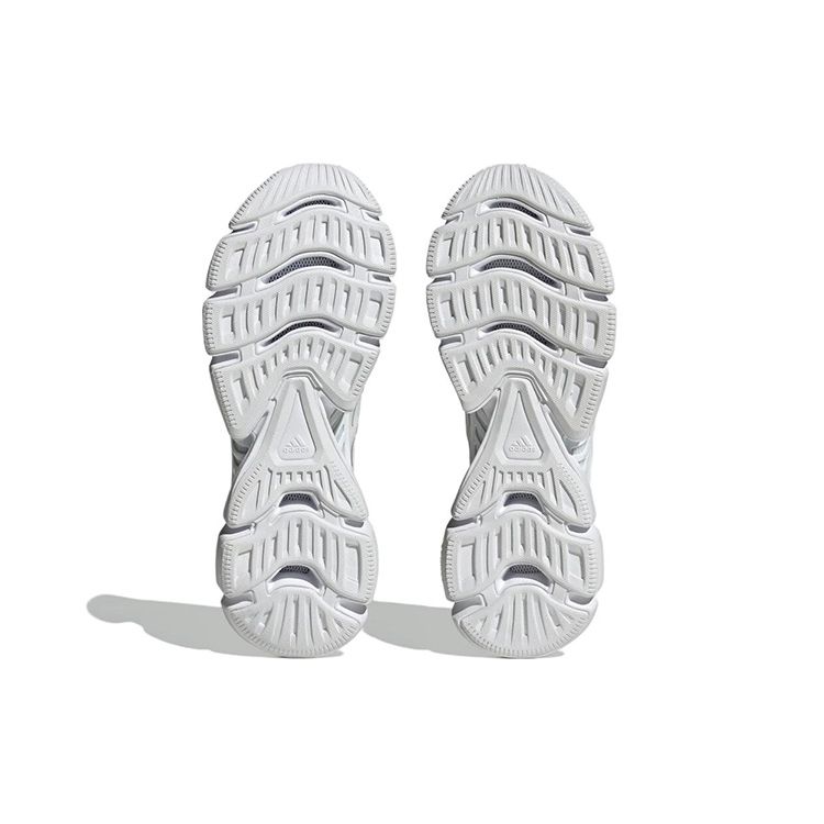 Adidas Climacool Solid Color Comfortable PU Fabric Synthetic Leather Low Top Casual Urban Commuting Running Shoes Unisex Sneakers White Gray IF0639