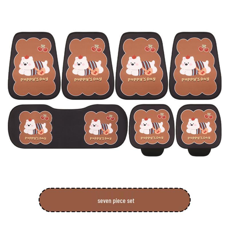 Süßes Cartoon-Hundewelpen-Autositzkissen für Damen - Passt für Lynk & Co Modelle 03, 01, Z10, Z20, 06, 08, 07.