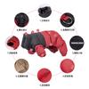 Pet cotton clothes are warm in winter, thickened four-legged cotton-padded clothes, graphene windproof dog clothes can be towed, waterproof teddy