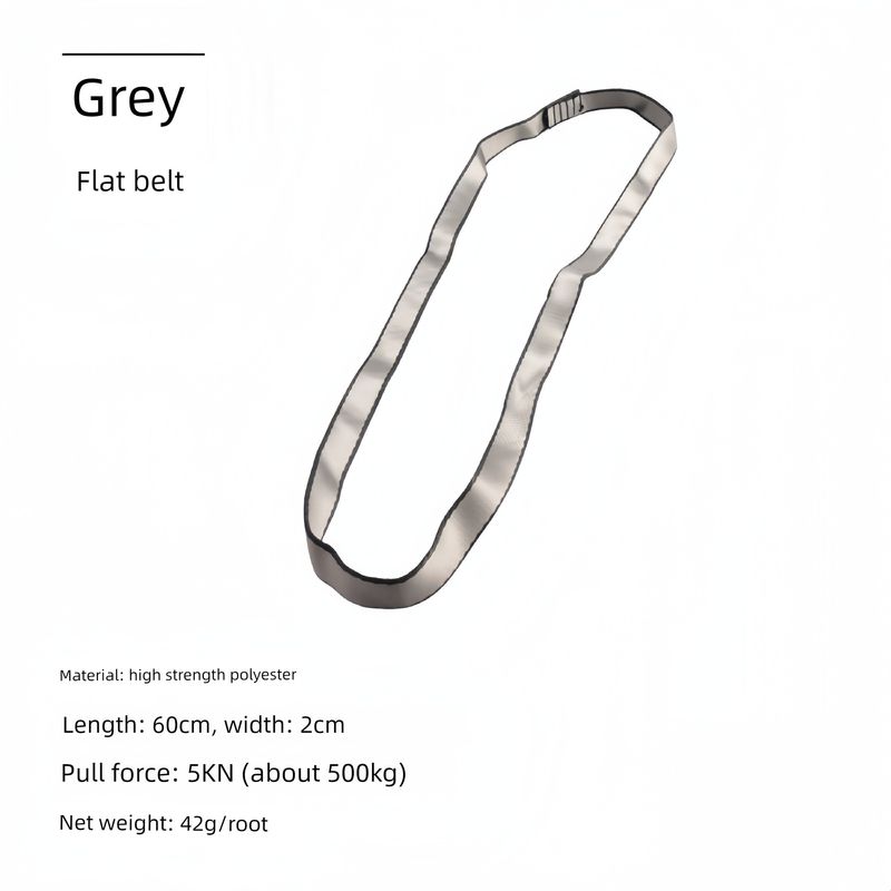 

Aerial Yoga Hammock Accessories Chrysanthemum Rope Strap Vitality Belt Hiking Extension Strap Widen and Thicken Bandlet Chrysanthemum Rope [60cm flat belt] 1