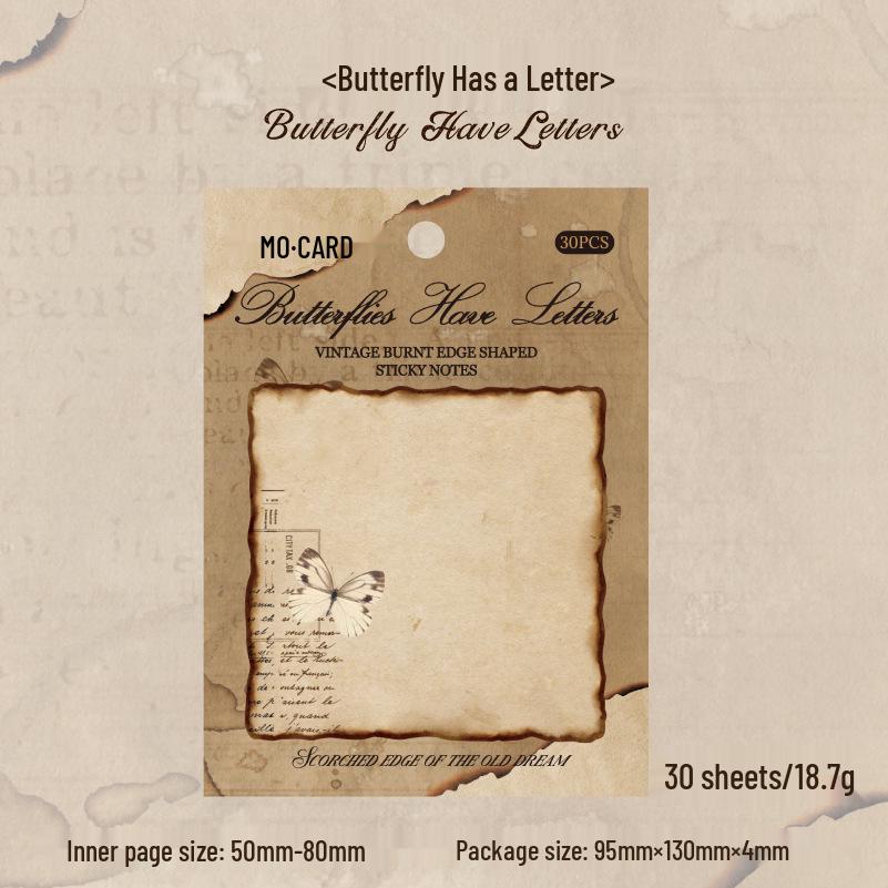 Серия «Старые мечты Момо»: Необычные клейкие заметки - 6 дизайнов для DIY-декора и коллажа