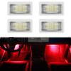 For Tesla Model 3 Y S X Ultra-bright Interior LED Lighting Bulbs Kit Accessories Fit Trunk, Frunk, Door Puddle, Foot-Well Lights