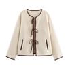 Spring Women's Lace-Up Bow Cardigan - Versatile European and American Street Fashion