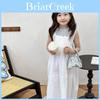 Trendy Gender Neutral Kids Crossbody Bag Chic Shiny Leather Look For Toddlers