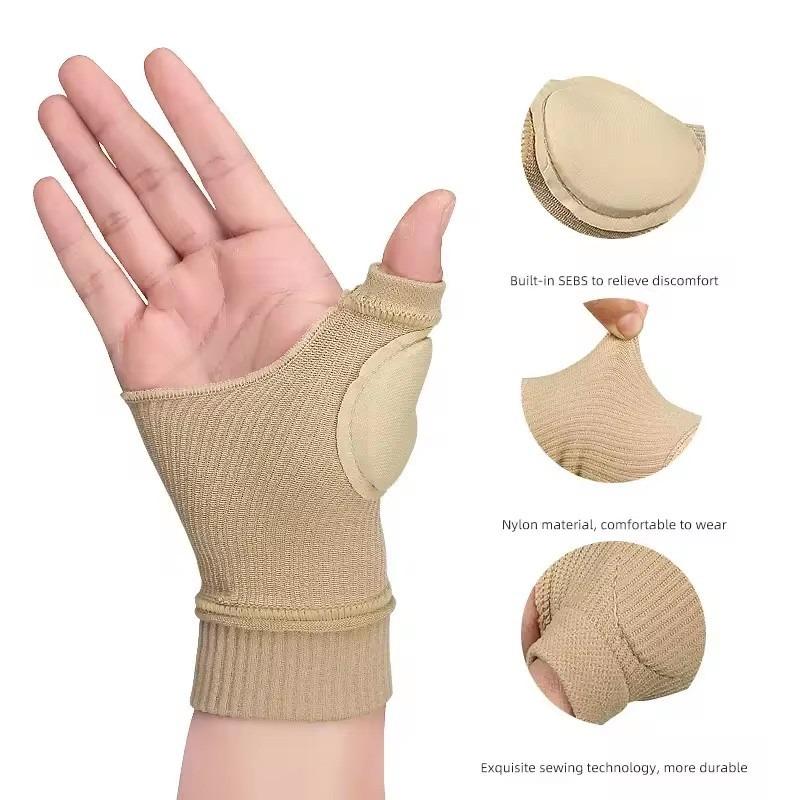 Handgelenk Daumen Kompressions Arthritis Handschuhe, Atmungsaktive Handgelenkstütze Handgelenkbandage Handgelenkmanschette Mit Gel Daumenverletzungs Polstern