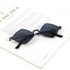 Vintage Metal Small Quadrilateral Frame Men's Shades Diamond Shape Women's Sunglasses Sun Glasses