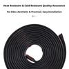 Rubber Material Car Rubber Sealing Strips V-Shape Design Waterproof Strip  Glass Gap Sealing
