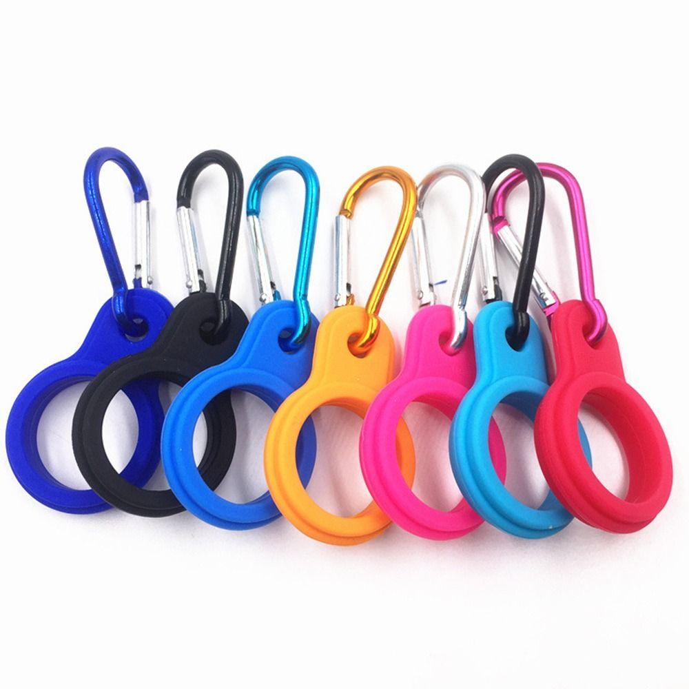 Tool Accessories Outdoor Carabiner Sports Kettle Buckle Water Bottle Holder Rubber Buckles Hook
