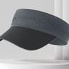 New Sport Outdoor Sunscreen Hat Women's Hat Double Layered Breathable Hole Anti Sweating Headband Empty Top Hat