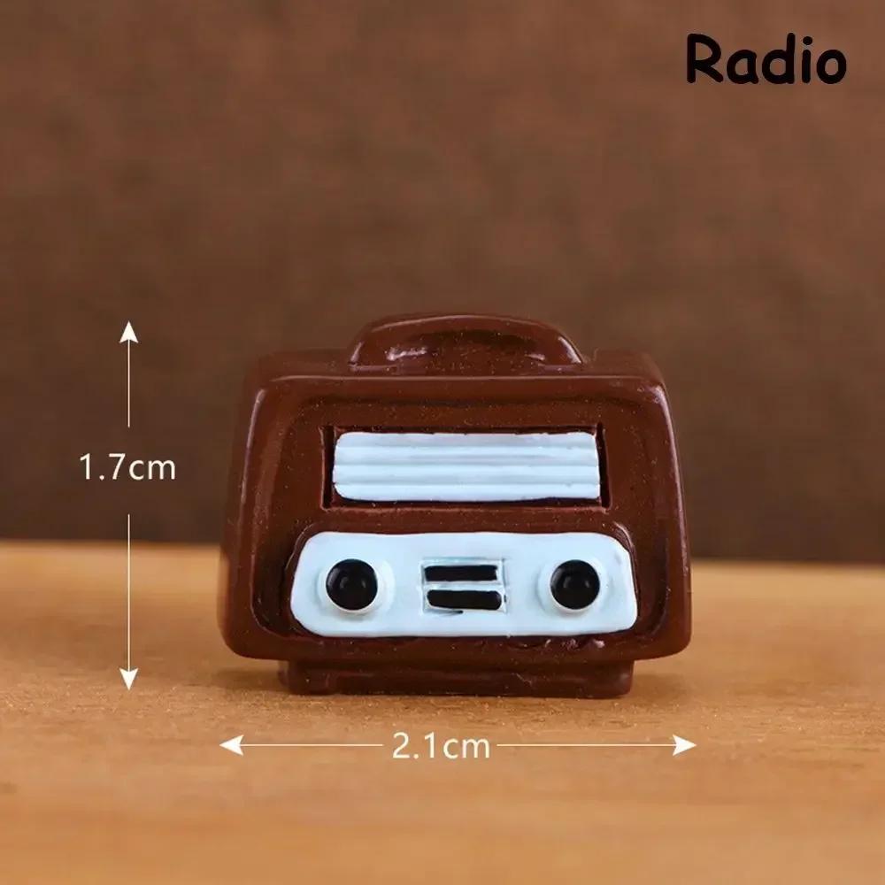 Retro Furniture Figurine Mini Dollhouse Ornaments Model DIY Decoration Craft Miniature Toy Gifts New Home Living Accessories