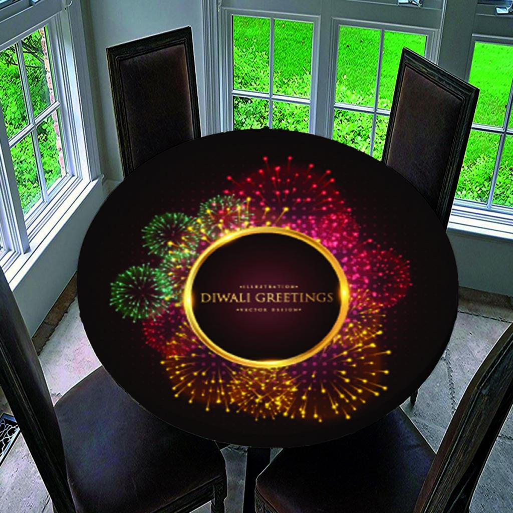 

Рождественская скатерть с рисунком, водонепроницаемая, сверхмощная