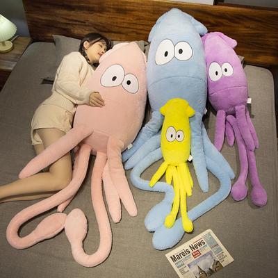 Lustige langbeinige Oktopus-Puppe Plüschtier Aquarium Tintenfisch Oktopus-Puppe Kinder Beruhigungspuppe