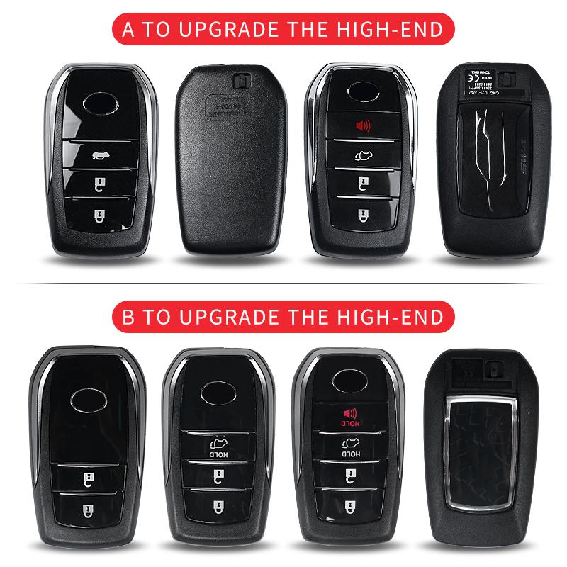 2008-2021 for Toyota Land Cruiser 200 Prado 150 LC200 LC150 Remote Control Key Shell Upgrade 2/3/4 Button Accessories Key Case