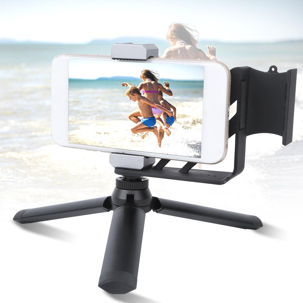 Aluminum Alloy Desktop Live Broadcast Mobile Phone Fixed Bracket   Tripod Kit for    Ket Camera