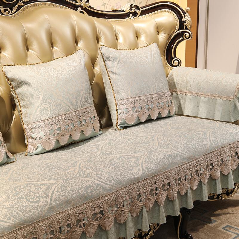 

Роскошная Нескользящая диванная подушка в стиле ретро, ​​универсальный чехол для дивана, кресло, полотенце, защита для домашней мебели, жаккардовый чехол для дивана l50x60