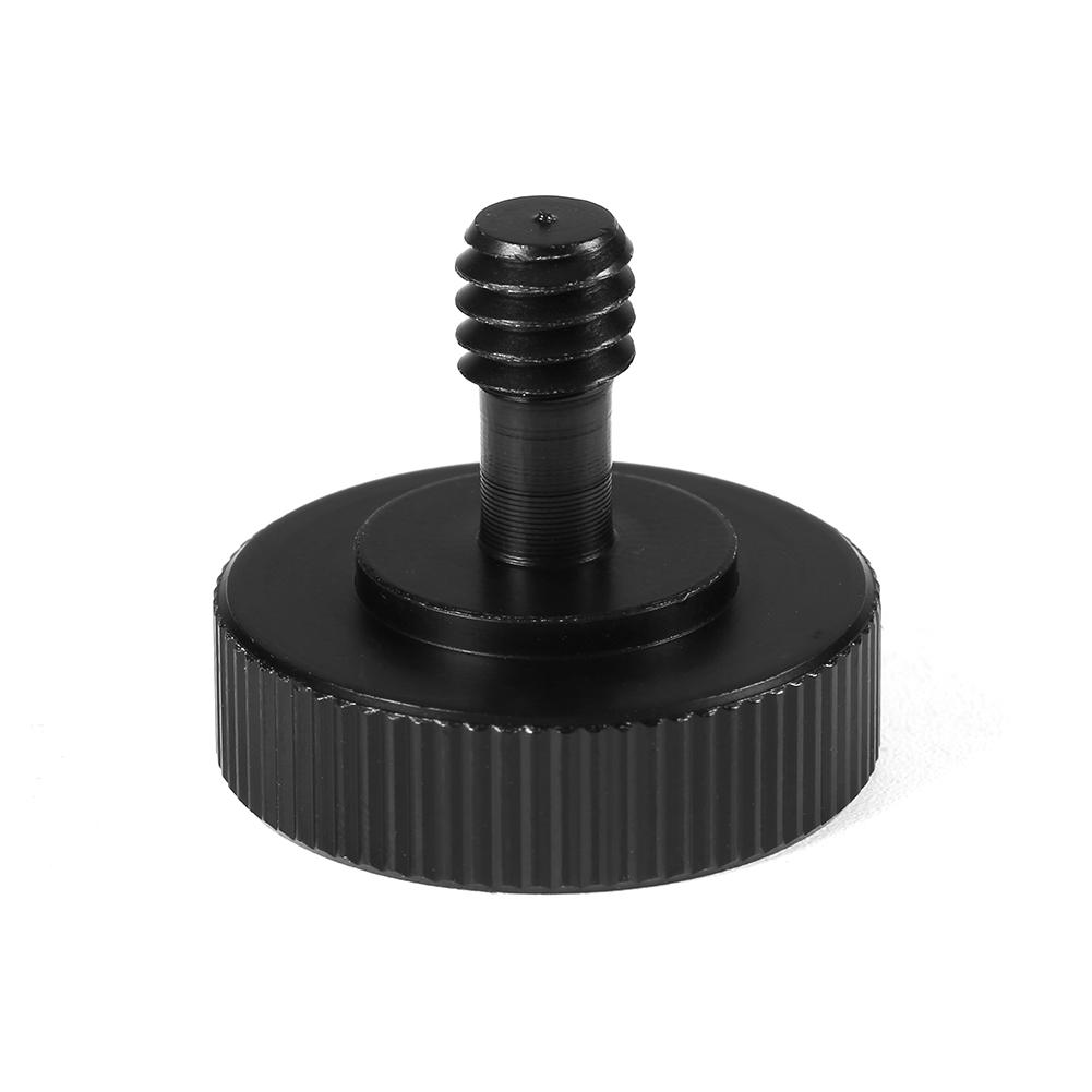 New Black 1 4 Male To 1 4 Female Screw Adapter For Camera Tripod Bracket Stand