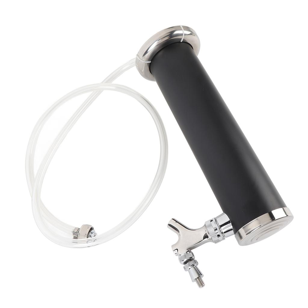 Single Tap Stainless Steel Draft Beer Tower 3 Inch Column Draft Beer Tower Dispenser Kit for
