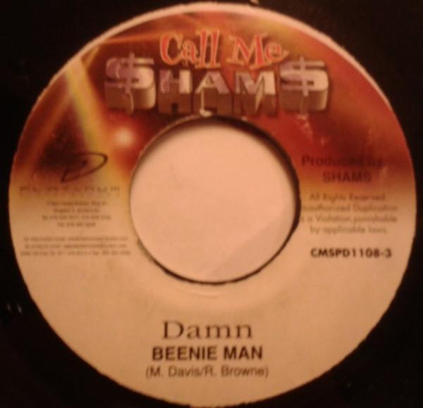 

7-дюймовая пластинка BEENIE MAN - Damn CMSPD11083 Позвони мне $ham$ 2000 Ямайка Регги, Ска и Даб Б/У