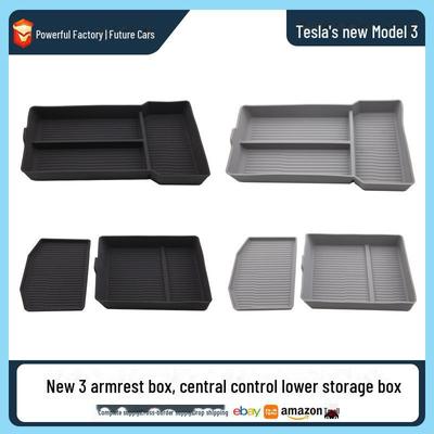 Suitable Storage Pad for Tesla Model 3 Highland's Central Control Armrest Box