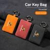 Neue Wildleder Auto Schlüssel Tasche Schlüsselanhänger Geschenk Anhänger Schlüsselanhänger Für Porsche Cayenne Panamera Macan 911 718 Taycan Boxster Cayman 918 Pajun