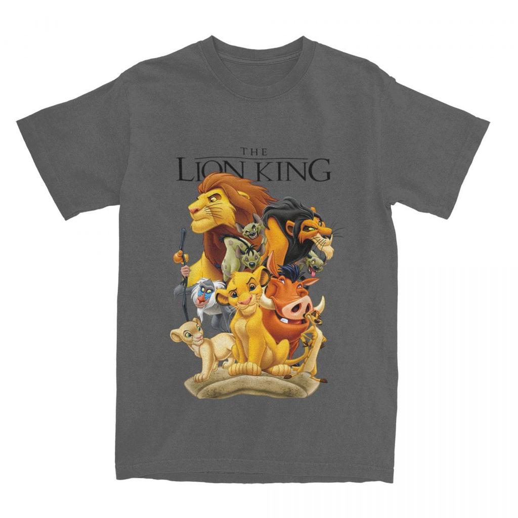 Miniso T-shirt da donna Il Re Leone Cotone Maglietta Manica Corta Personaggi Terra del Orgoglio T-shirt Collo Rotondo Abbigliamento Taglie Forti
