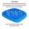 Cojín de Asiento Sitter de Huevo Coussin orthopédique de siège de gel nid d'abeille respirable Coussin de confort Coussin de Chaise Azul