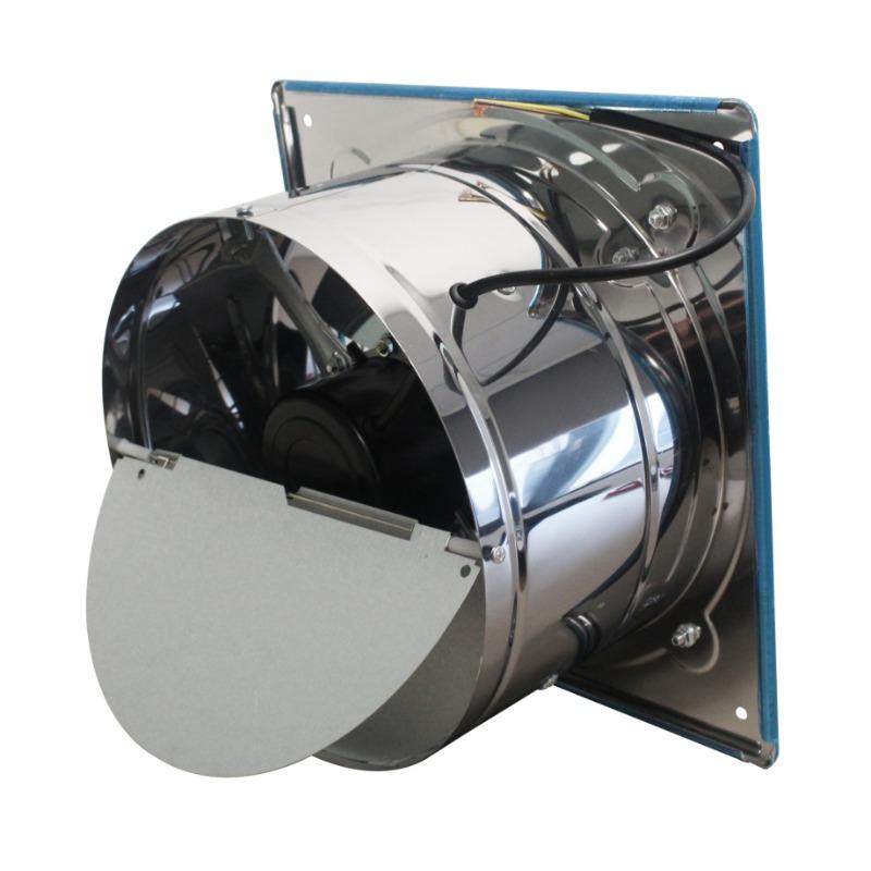 6/7/8inch Booster Extractor Exhaust fan Ventilation Pipe Fan for Bathroom Toilet Kitchen Wall Window Stainless Steel Fan