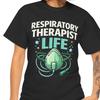 Respiratory Therapist Life Tee | Oxygen Mask Graphic Shirt