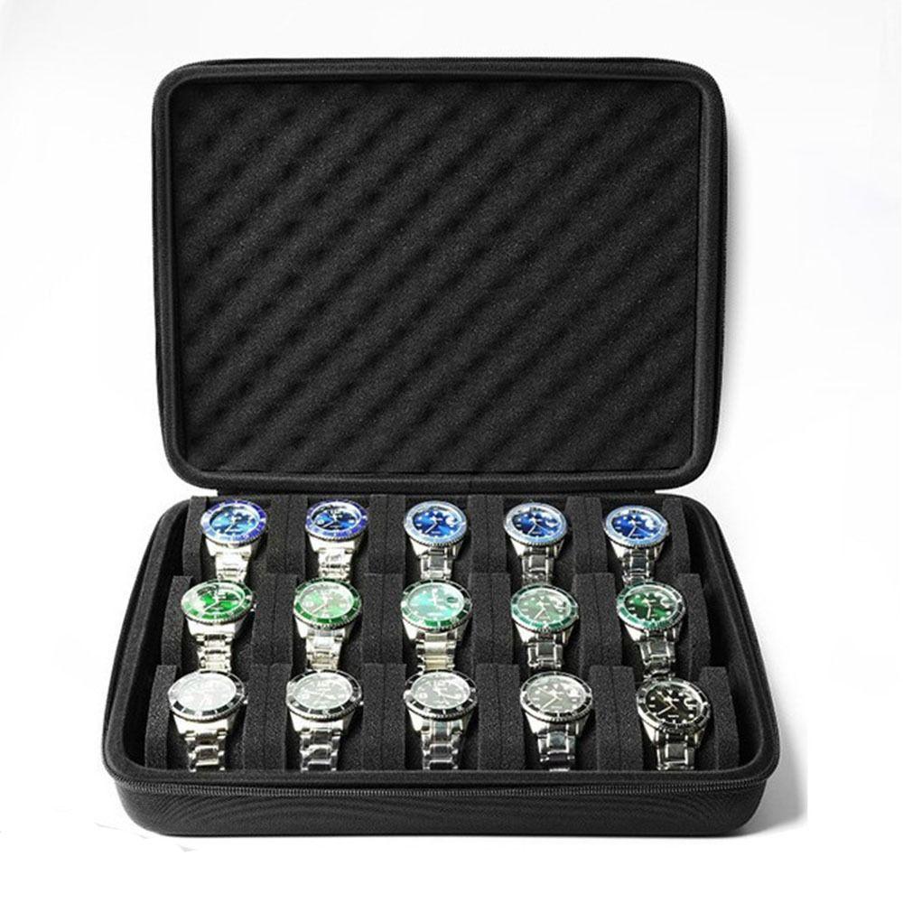 Anti Scratching Watch Display Box 8/ 15 Slot Wristwatch Holder Watch Organizer  Watch Display