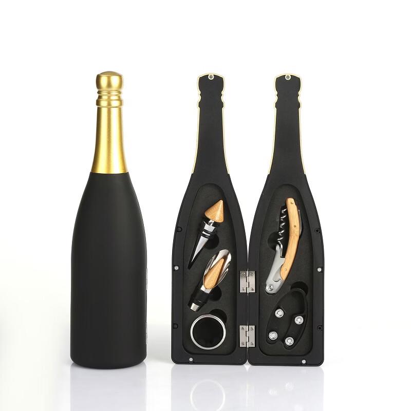 Golden Head Wine Tool 5-Piece Set