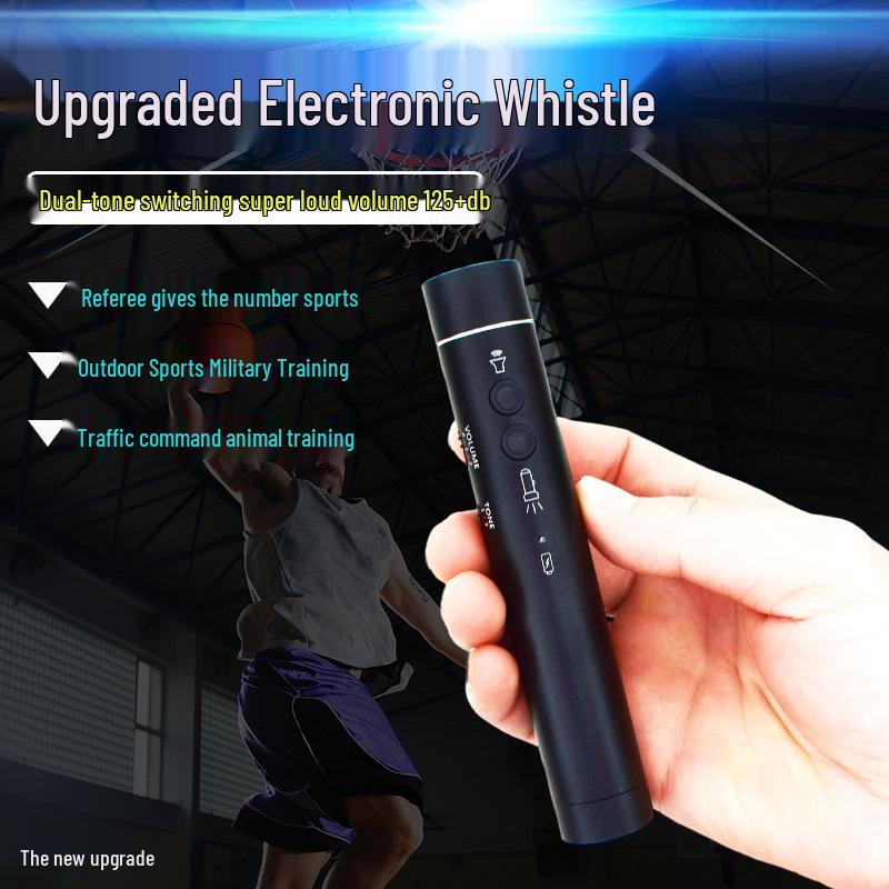 Rechargeable Electronic Whistle for Sports, Pet Training, Traffic Control, and Outdoor Survival