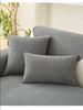 Universal Chenille Herringbone Sofa Cushion: Non-slip, Dirt-Resistant, All-Season Japanese Style Solid Color Cover
