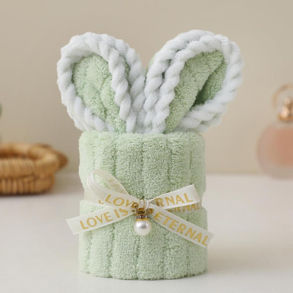 Charming Rabbit Towel - Cute Birthday, Wedding, Kindergarten Gift