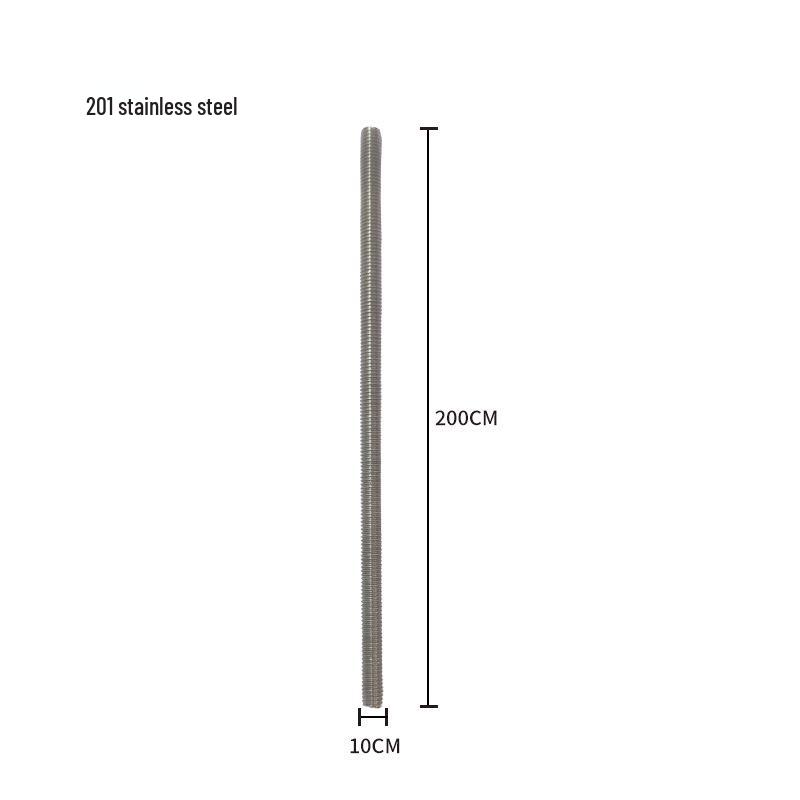 304 Stainless Steel M8/M10 Threaded Rod Bolt Stud